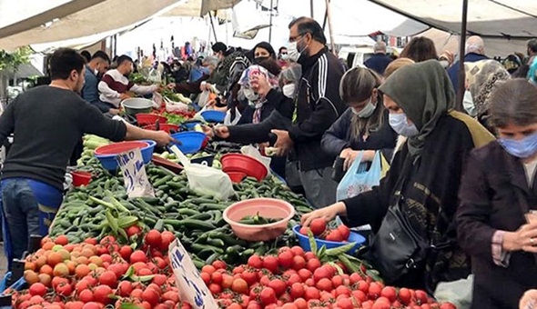 Tam kapanmada Cumartesi günleri pazarlar açılacak