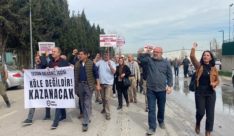 Tüm işçi ve emekçilere Tezcan Galvaniz çağrısı!