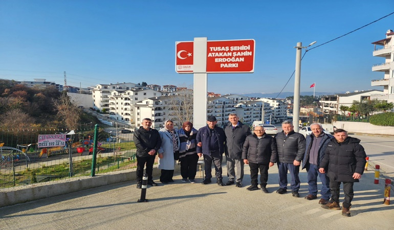 TUSAŞ saldırısında şehit olan güvenlik görevlisinin adı Gölcük’te yaşayacak