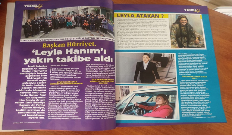 Ulusal dergiden Hürriyet ve Leyla Hanım filmine büyük övgü