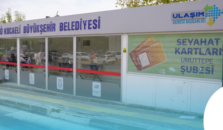 Umuttepe Seyahat Kart Ofisi yeniden hizmete açıldı