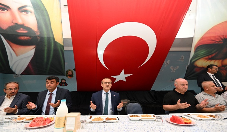 Vali Yavuz, canlarla iftar sofrasında bir araya geldi 