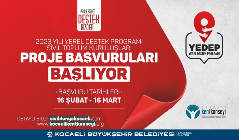 YEDEP’te 2023 yılı başvuruları başlıyor 