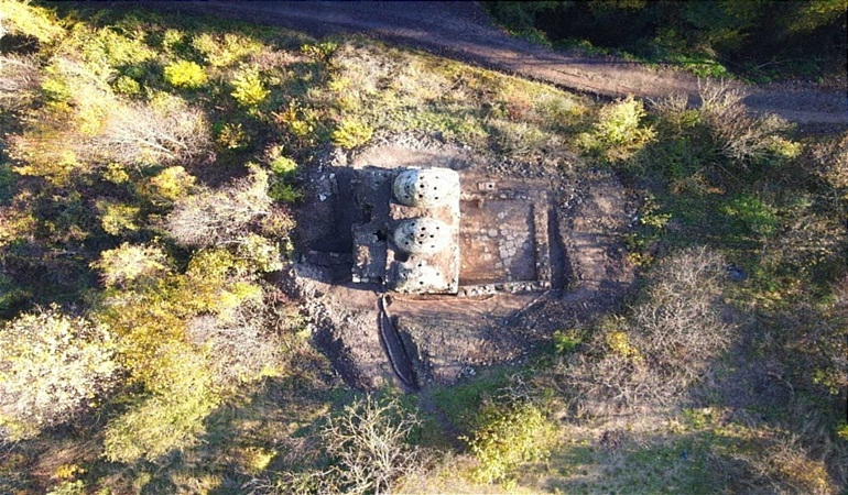 Yukarı Ulaşlı’daki tarihî Osmanlı Hamam'da restorasyon başladı